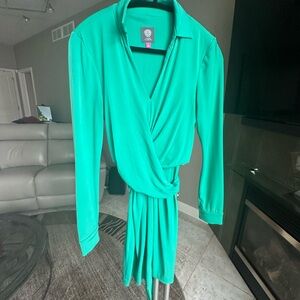 Vince Camuto Emerald Long Sleeve Dress